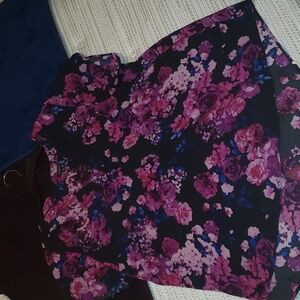 Torrid purple flower top